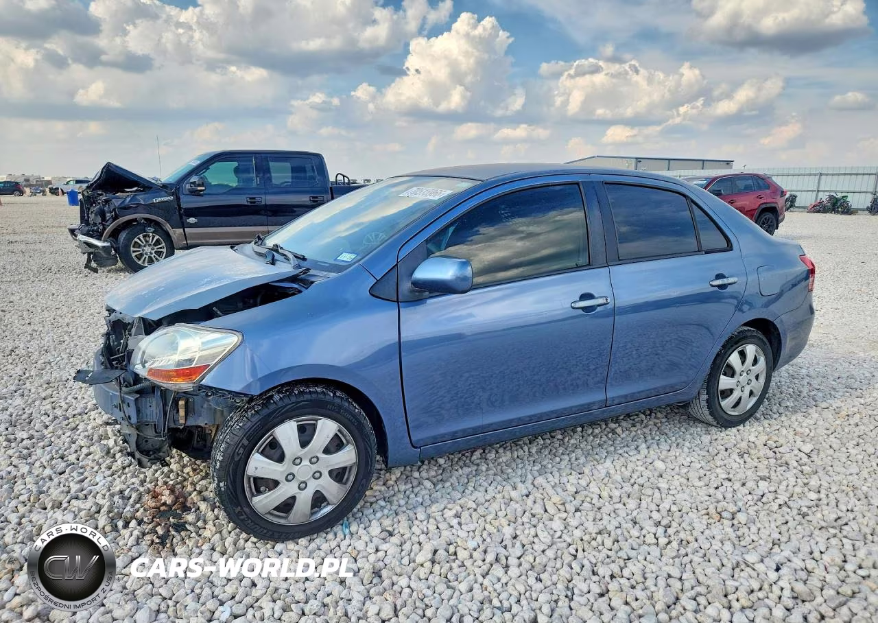 2010 Toyota Yaris Base VIN:JTDBT4K34A1356591 - 1