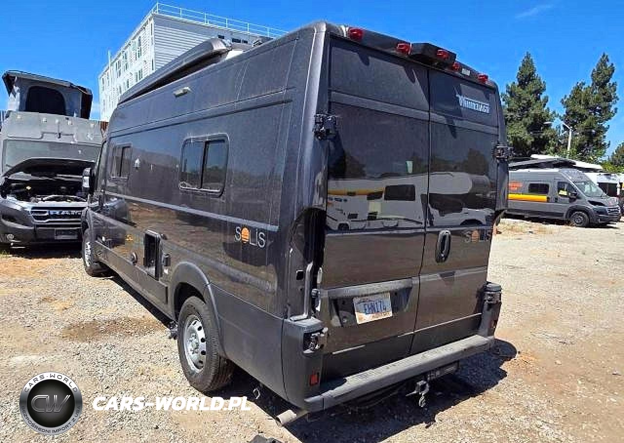 2022 Ram Promaster 3500 Cargo Van High Roof 159 Wb Ext VIN:3C6MRVJG4NE103895 - 3