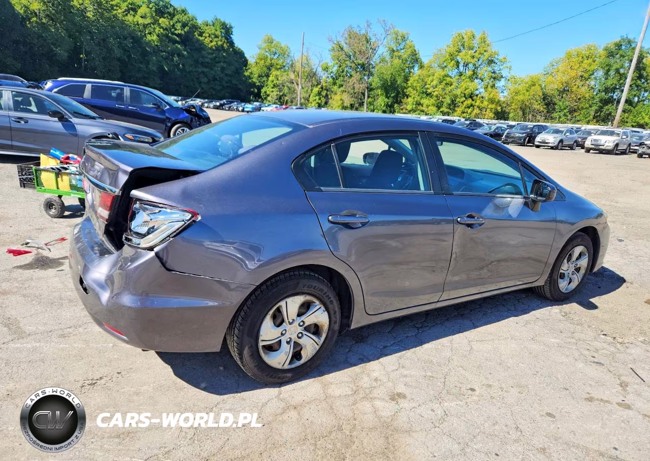 2015 Honda Civic Lx VIN:19XFB2F51FE216507 - 3