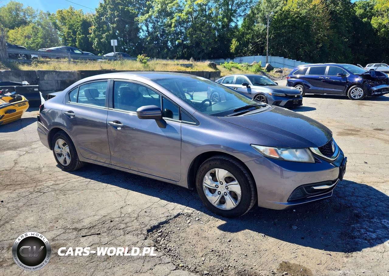 2015 Honda Civic Lx VIN:19XFB2F51FE216507 - 4