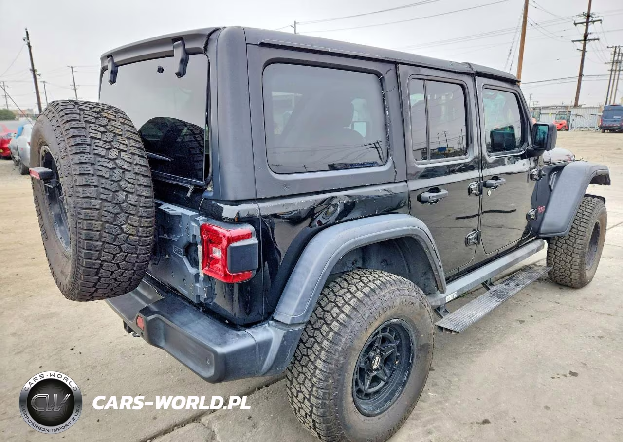 2021 Jeep Wrangler Unlimited Rubicon VIN:1C4HJXFN9MW763827 - 3
