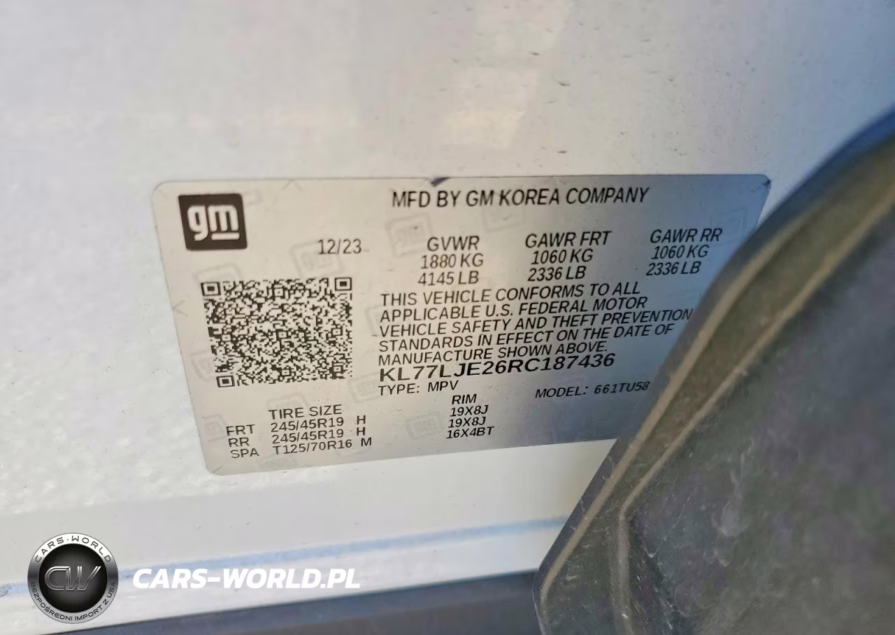 2024 Chevrolet Trax 2Rs VIN:KL77LJE26RC187436 - 14