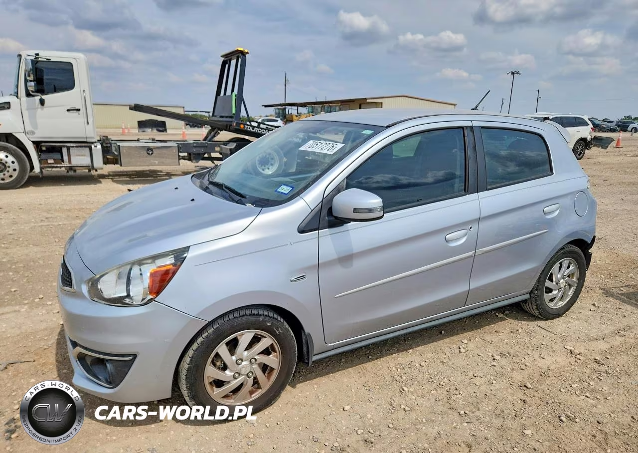 2018 Mitsubishi Mirage Se VIN:ML32A4HJ1JH011685 - 1