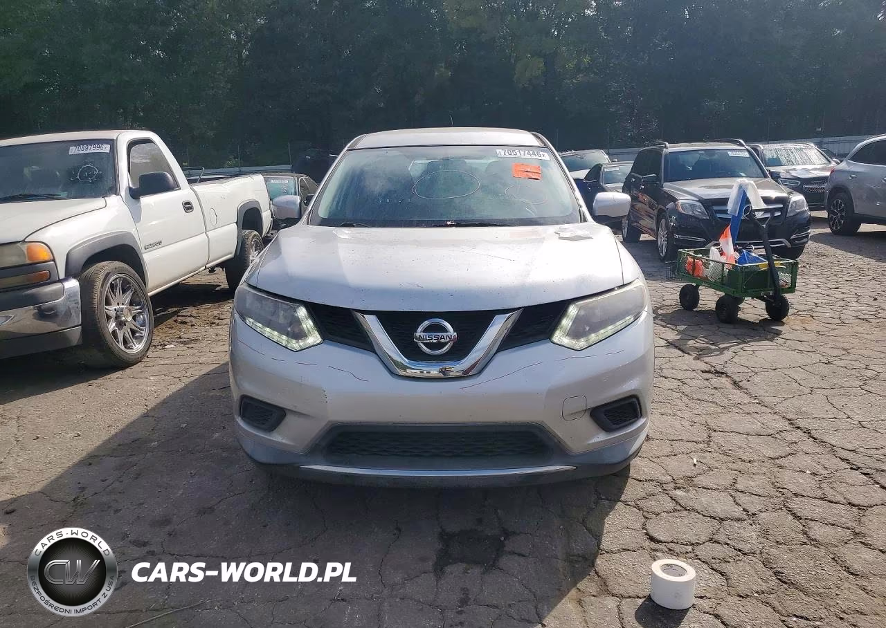 2016 Nissan Rogue S VIN:KNMAT2MTXGP611943 - 5