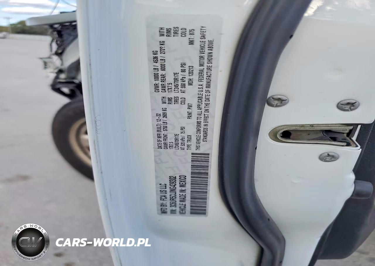 2022 Ram 2500 Tradesman VIN:3C6UR5CL0NG439302 - 12