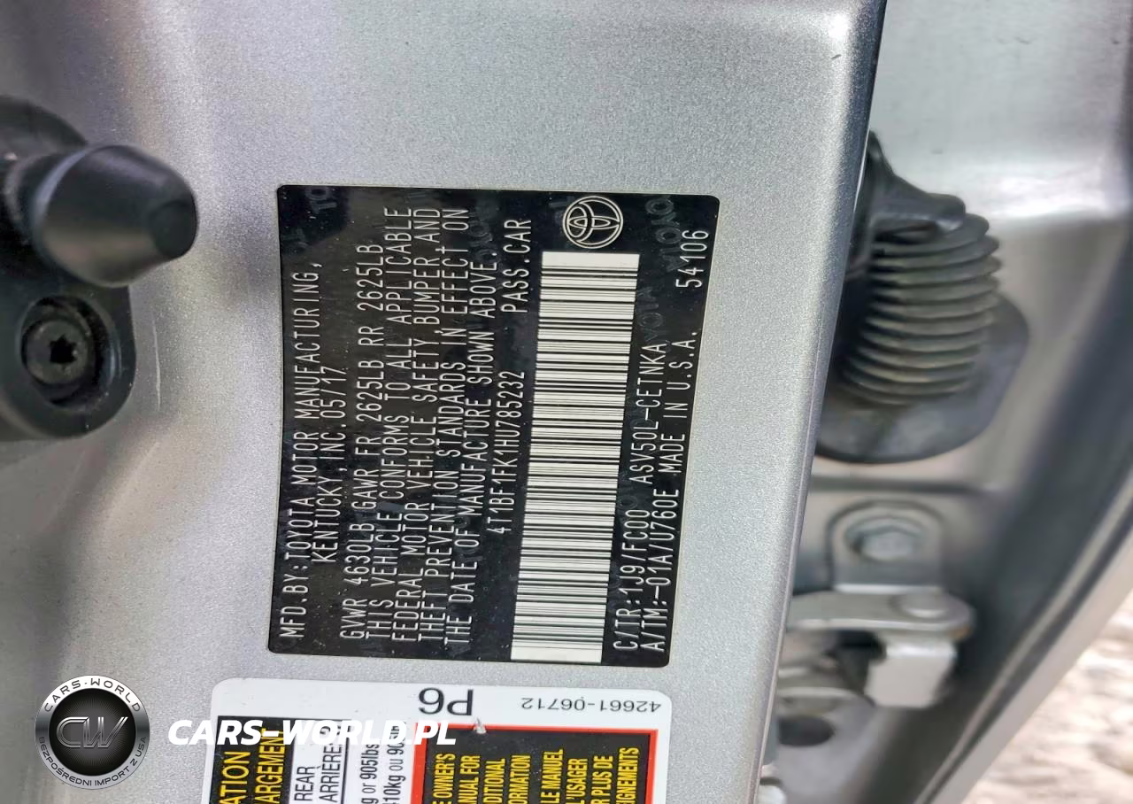 2017 Toyota Camry Le VIN:4T1BF1FK1HU785232 - 12