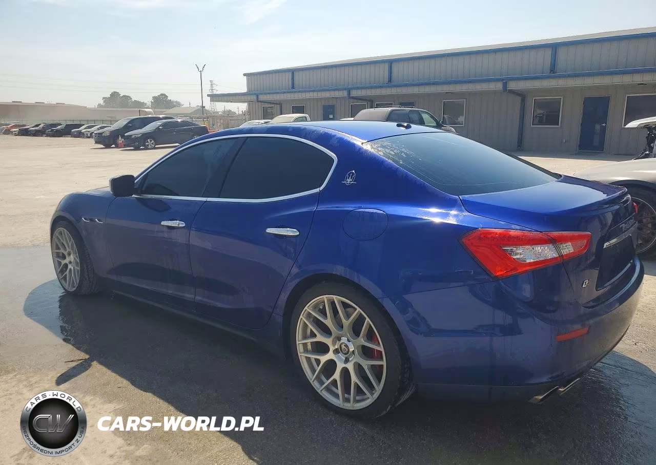 2014 Maserati Ghibli S VIN:ZAM57RTA0E1087454 - 2