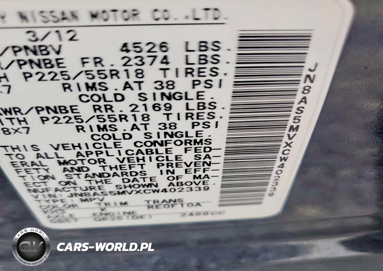 2012 Nissan Rogue S VIN:JN8AS5MVXCW402339 - 14