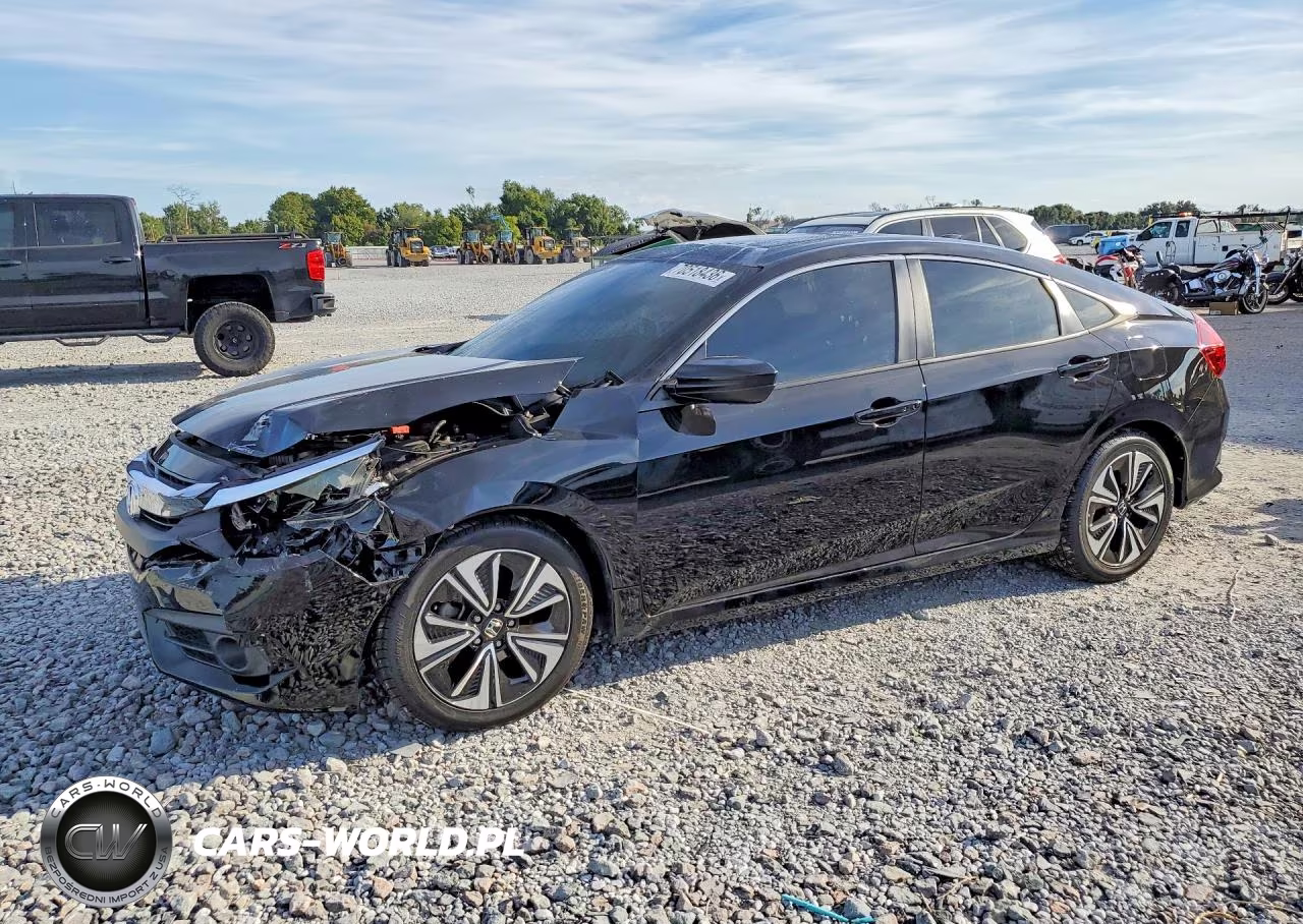 2017 Honda Civic Ex VIN:19XFC1F38HE031881 - 1