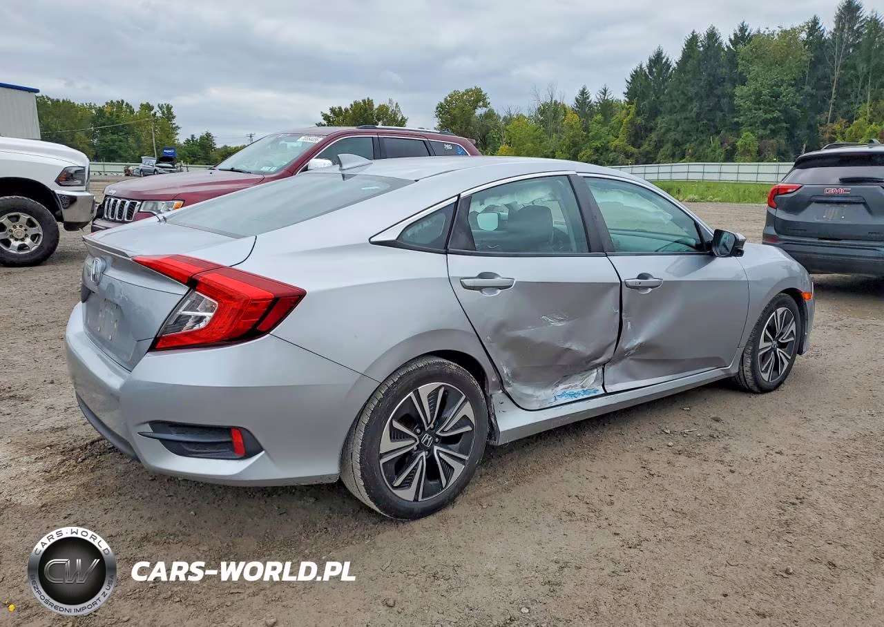 2017 Honda Civic Exl VIN:19XFC1F70HE032722 - 3
