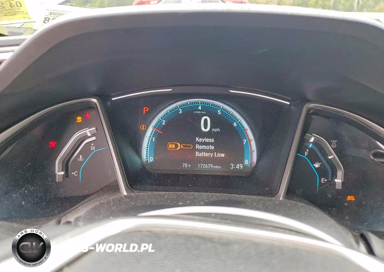 2017 Honda Civic Exl VIN:19XFC1F70HE032722 - 9