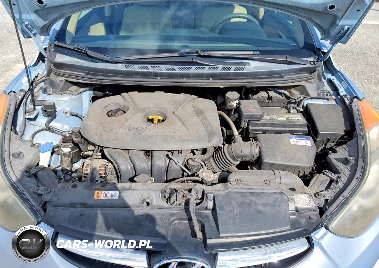2012 Hyundai Elantra Gls VIN:KMHDH4AE5CU433348 - 11