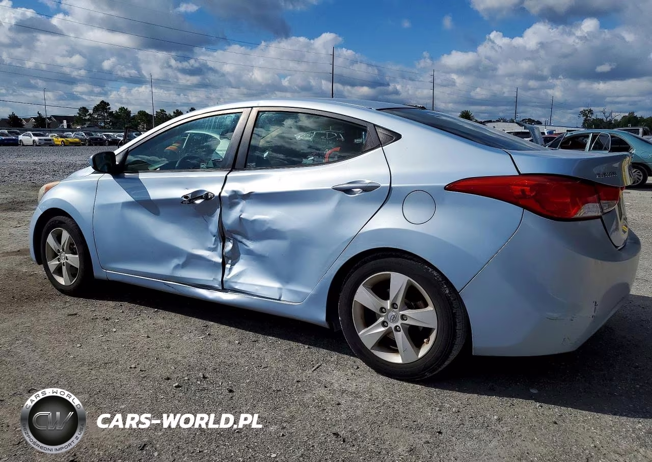 2012 Hyundai Elantra Gls VIN:KMHDH4AE5CU433348 - 2