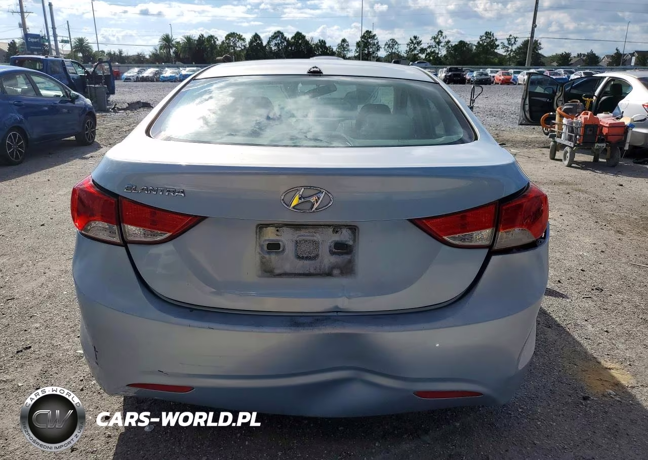 2012 Hyundai Elantra Gls VIN:KMHDH4AE5CU433348 - 6
