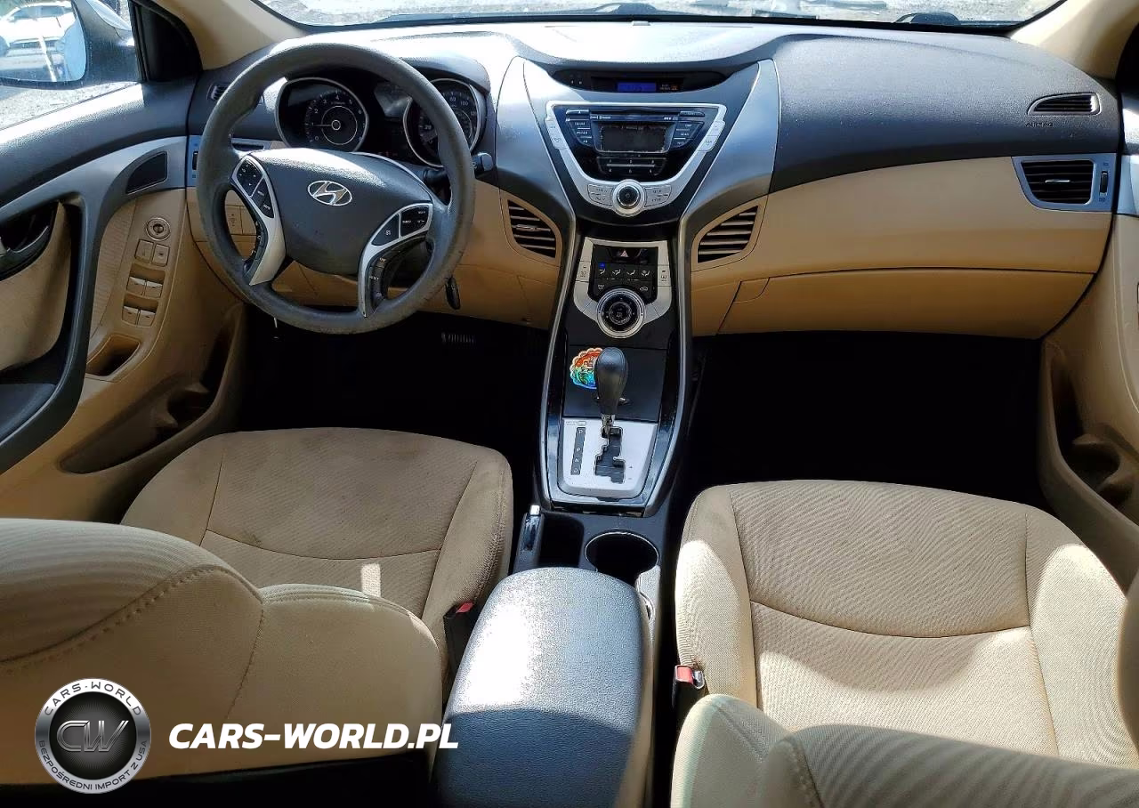 2012 Hyundai Elantra Gls VIN:KMHDH4AE5CU433348 - 8