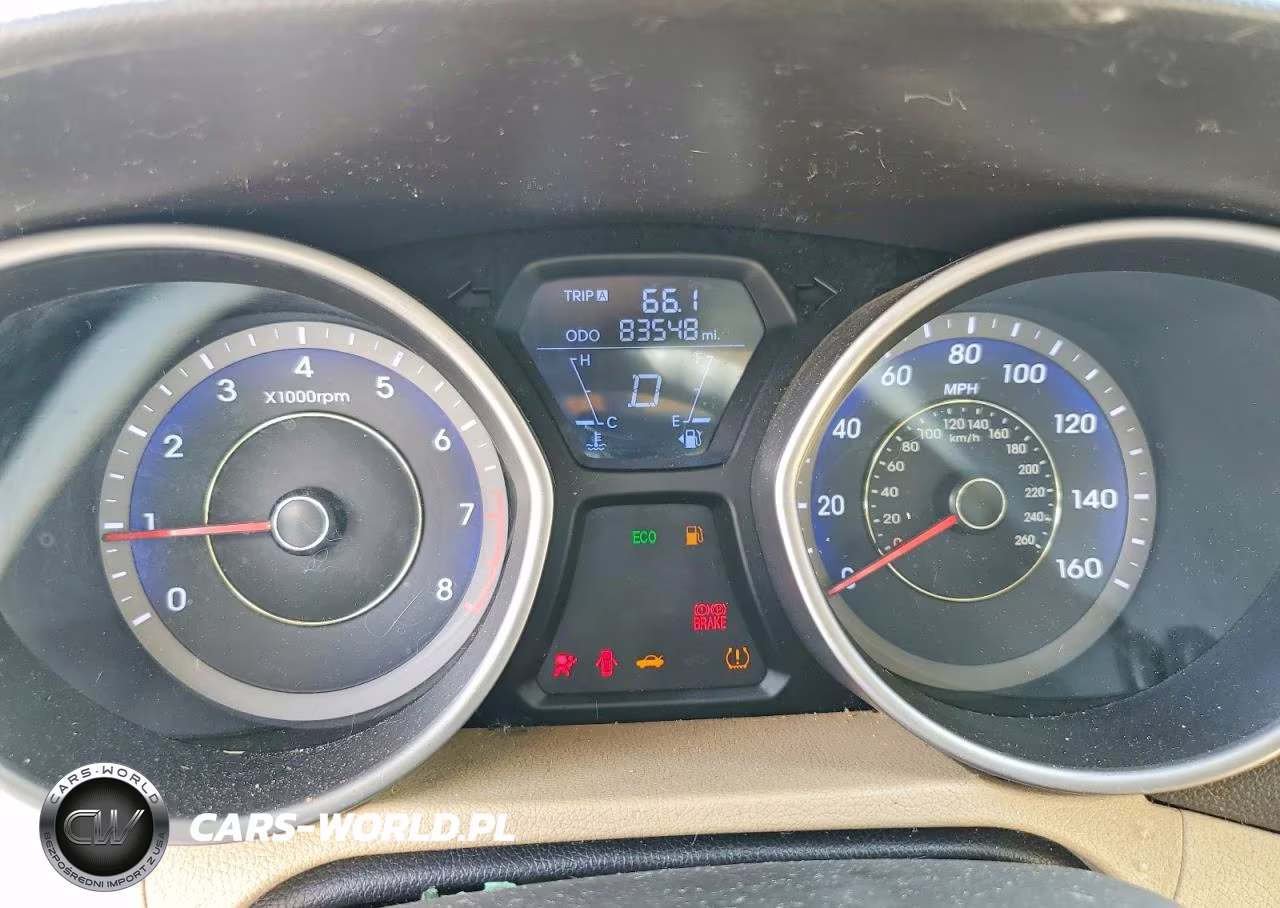 2012 Hyundai Elantra Gls VIN:KMHDH4AE5CU433348 - 9