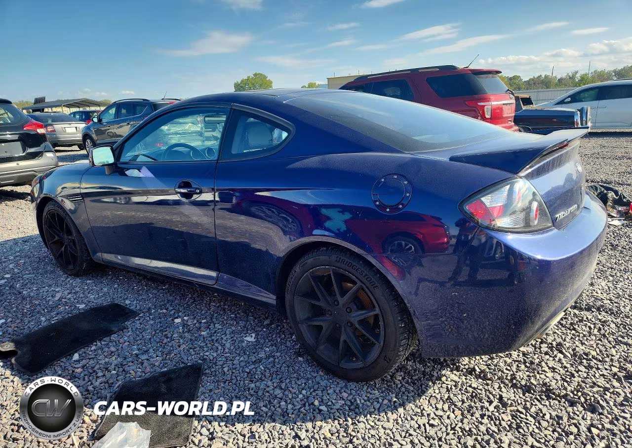 2007 Hyundai Tiburon Gt VIN:KMHHN66F77U250465 - 2