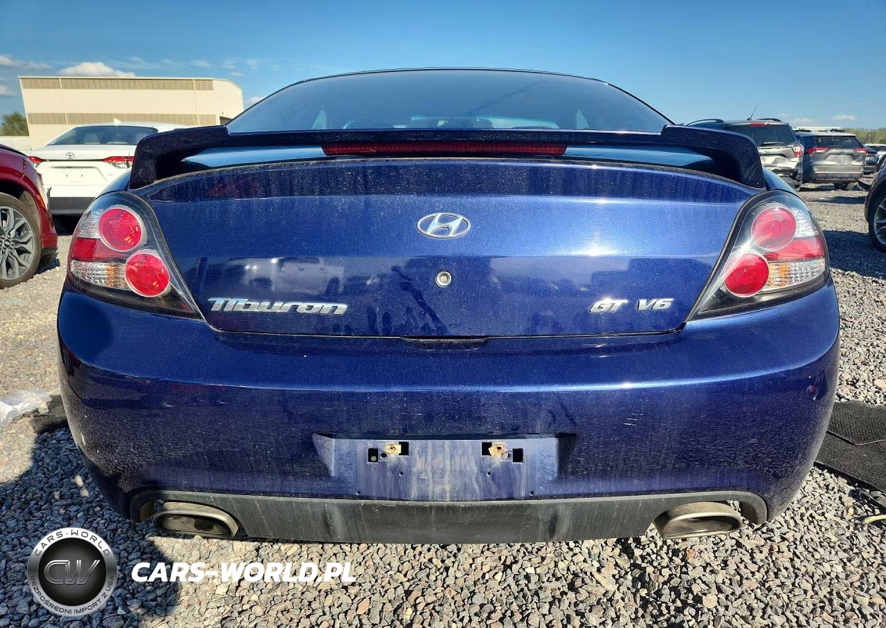 2007 Hyundai Tiburon Gt VIN:KMHHN66F77U250465 - 6