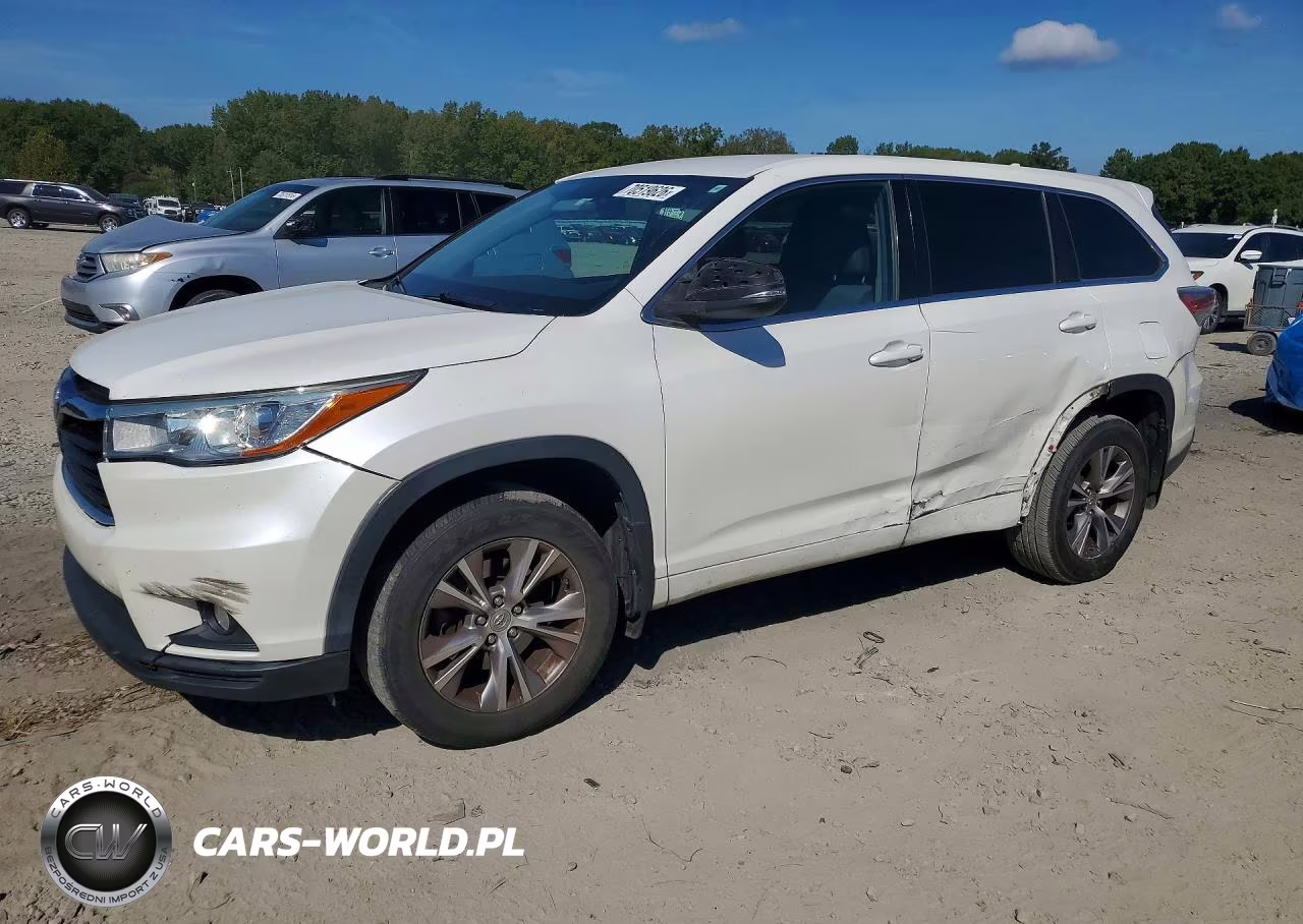 2015 Toyota Highlander Le Plus