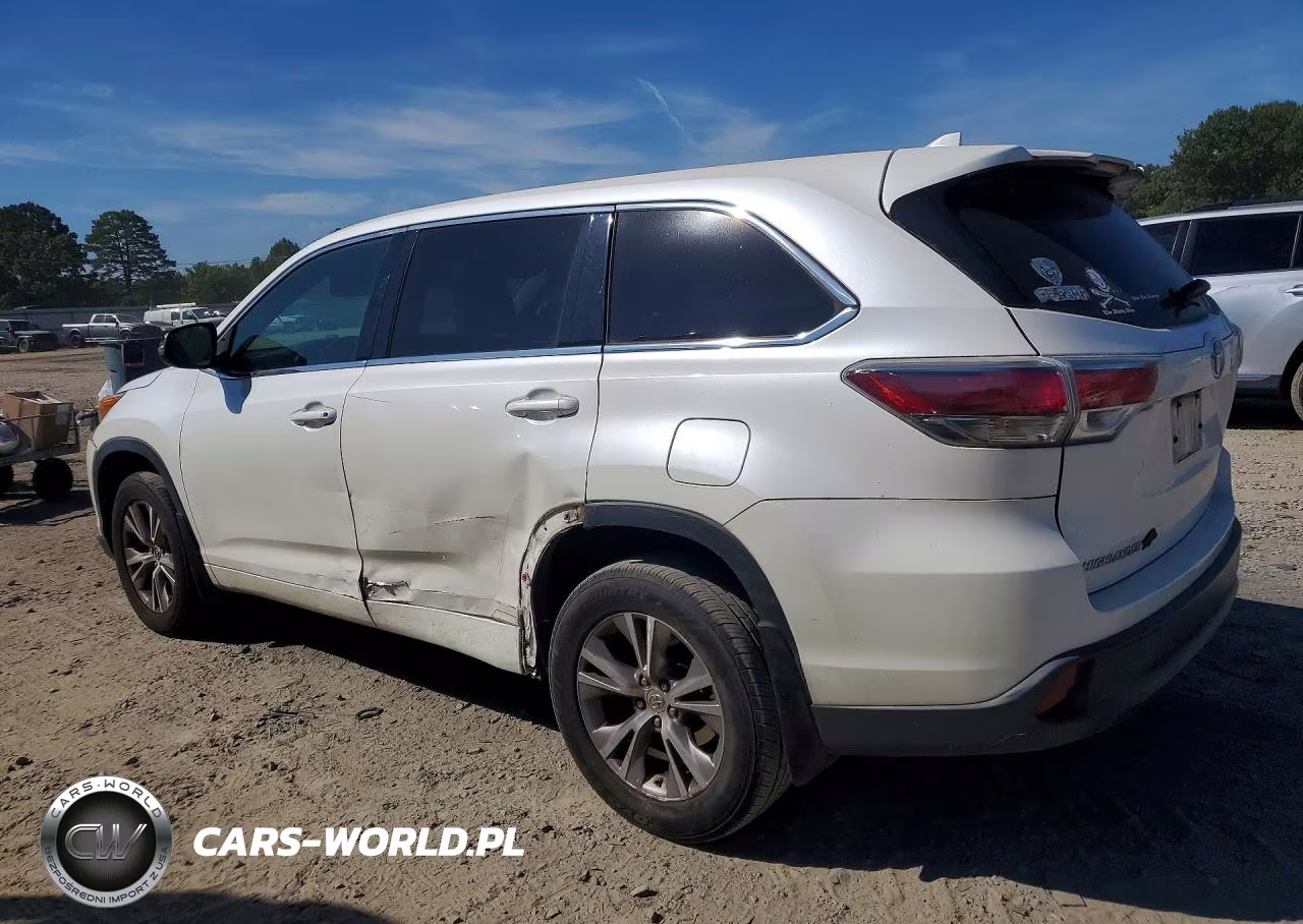 2015 Toyota Highlander Le Plus VIN:5TDZKRFH7FS076808 - 2