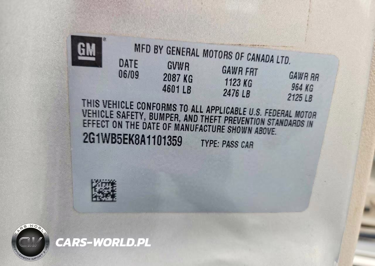 2010 Chevrolet Impala Lt VIN:2G1WB5EK8A1101359 - 12