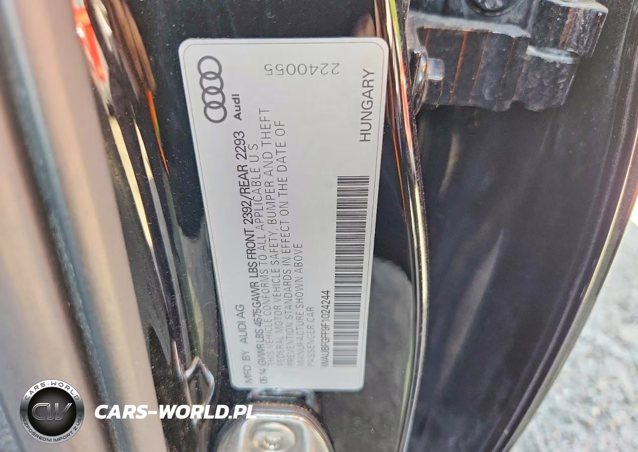 2015 Audi A3 Premium VIN:WAUBFGFF9F1024244 - 12