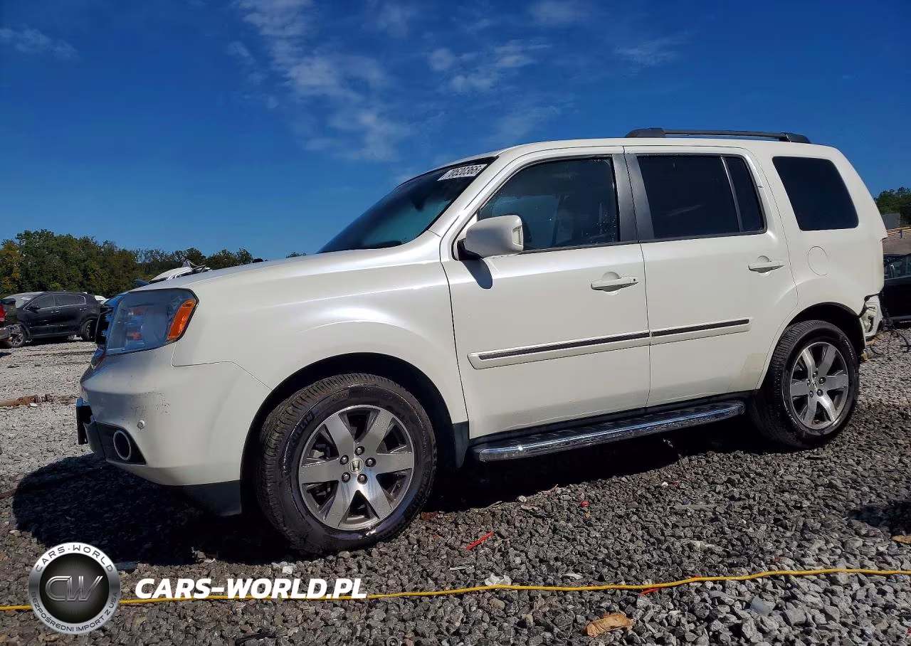 2014 Honda Pilot Touring VIN:5FNYF3H93EB008656 - 1