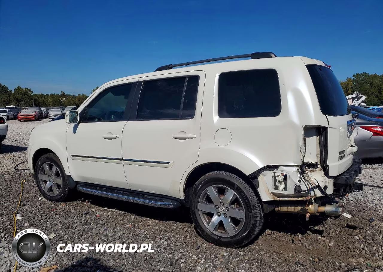 2014 Honda Pilot Touring VIN:5FNYF3H93EB008656 - 2