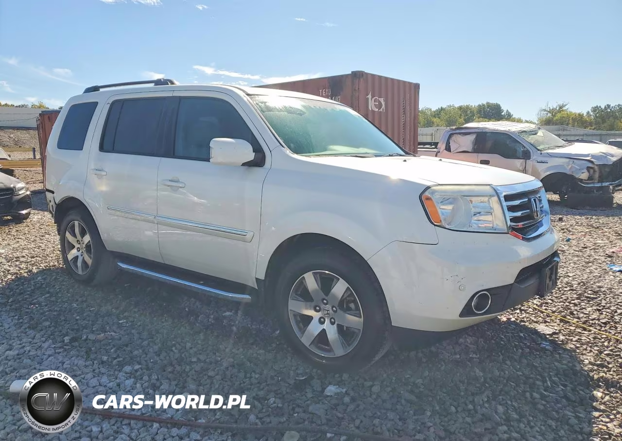 2014 Honda Pilot Touring VIN:5FNYF3H93EB008656 - 4