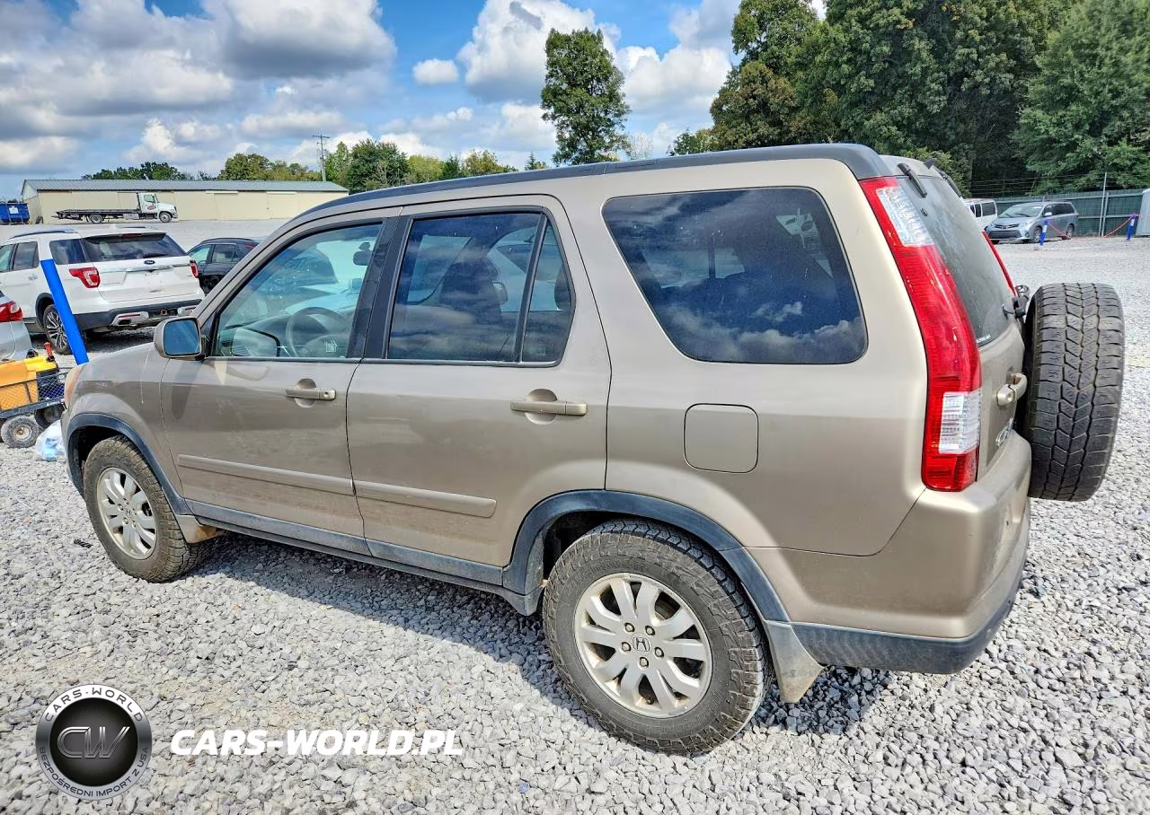 2005 Honda Cr-V Se VIN:SHSRD789X5U311329 - 2