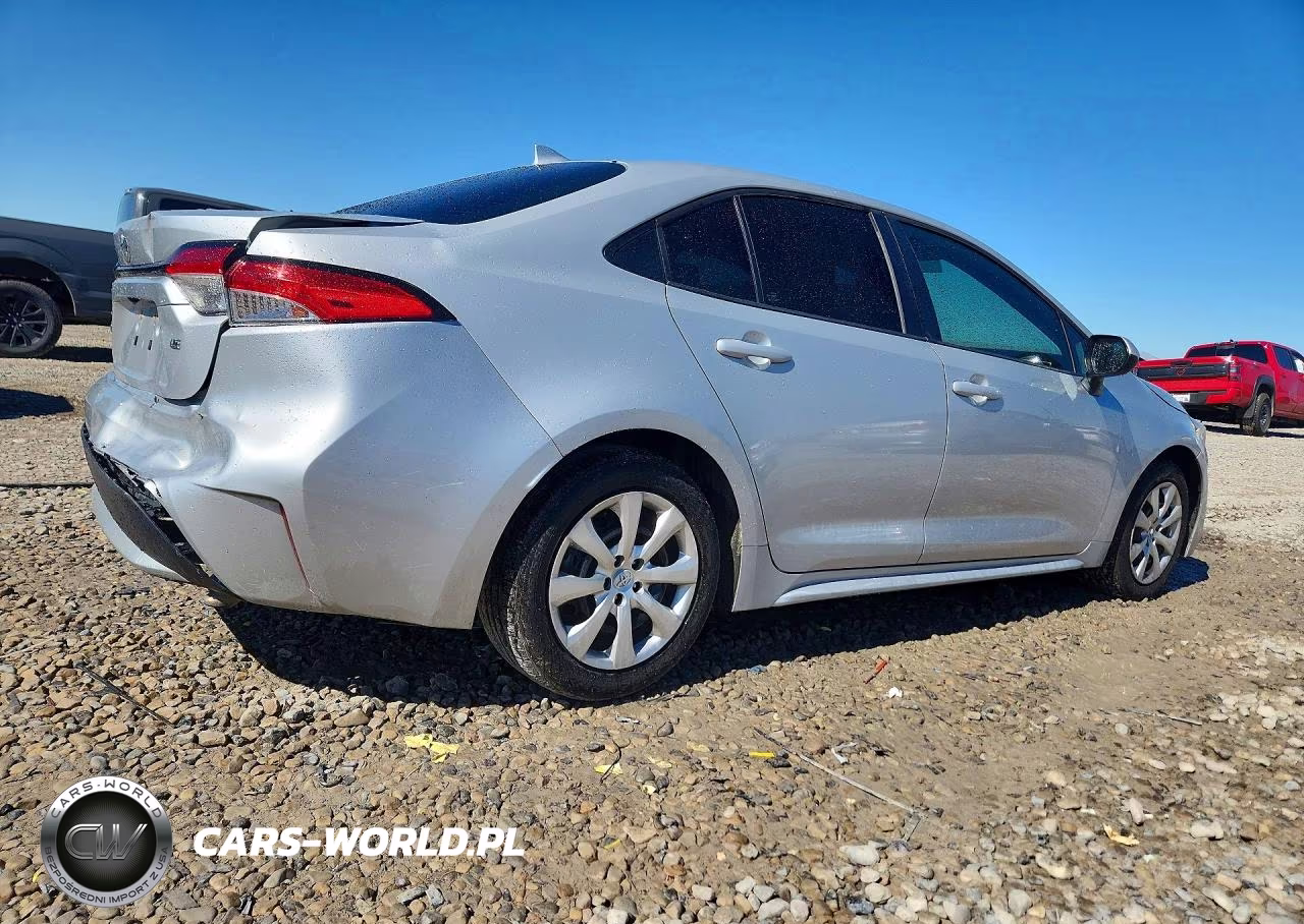 2020 Toyota Corolla Le VIN:5YFEPRAE6LP005634 - 3