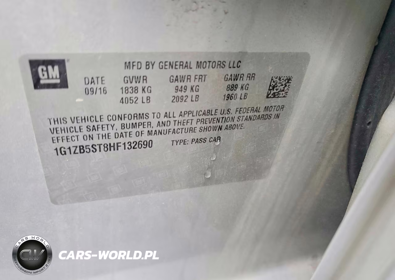 2017 Chevrolet Malibu Ls VIN:1G1ZB5ST8HF132690 - 13