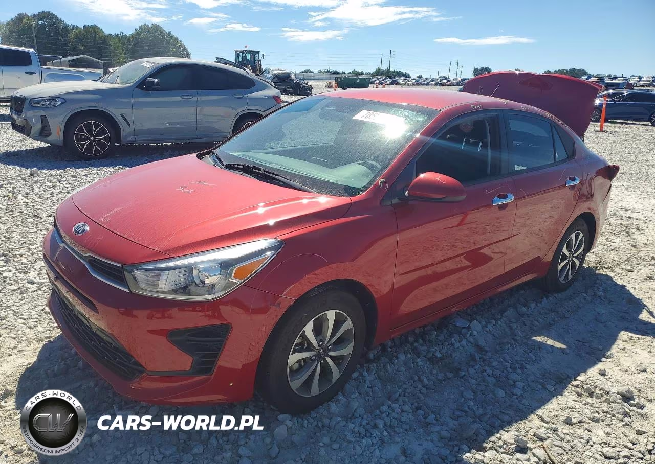 2021 Kia Rio S VIN:3KPA24AD3ME382450 - 1