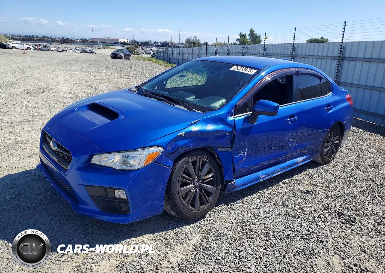 2016 Subaru Wrx VIN:JF1VA1B62G9811837 - 1