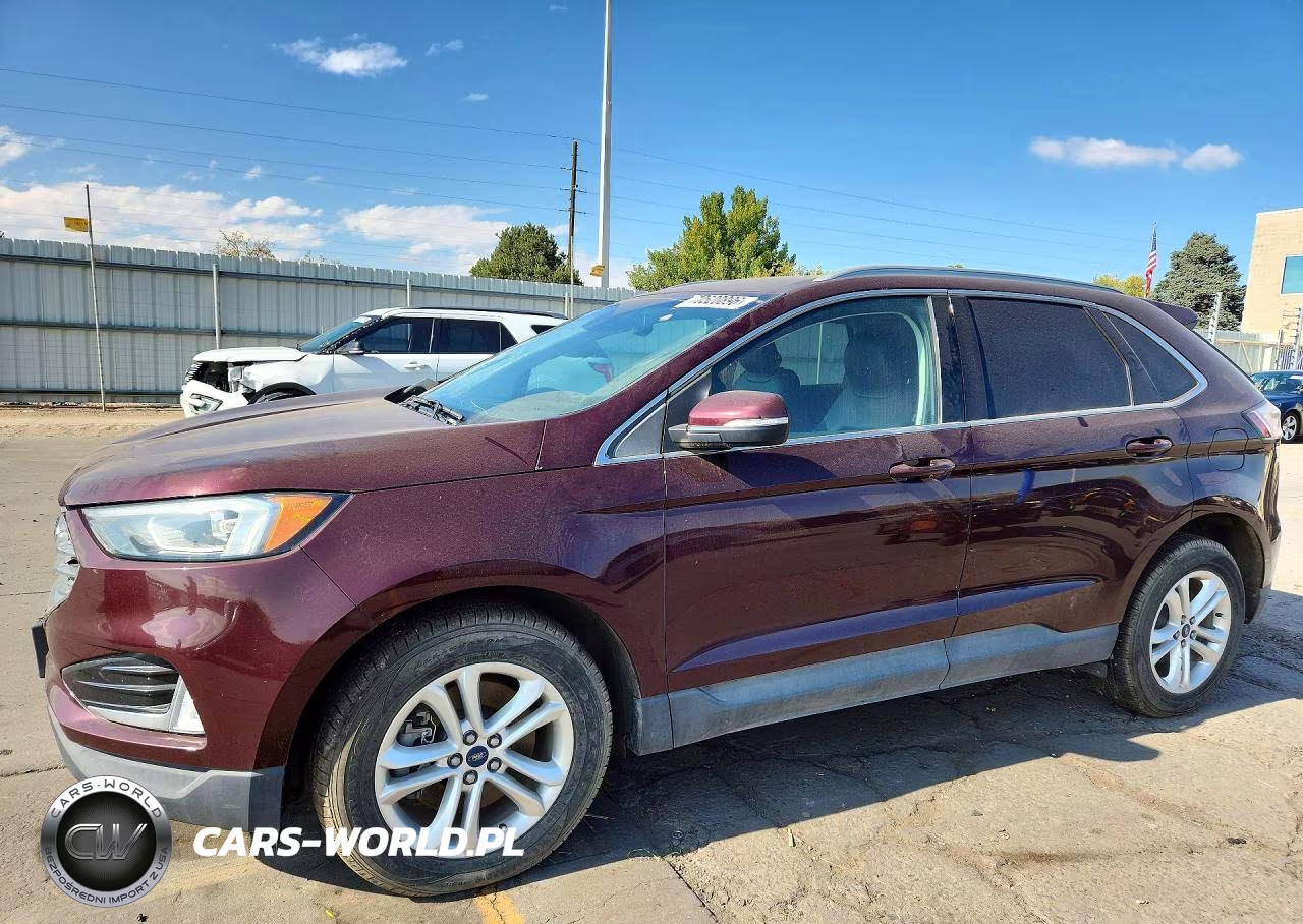 2019 Ford Edge Sel VIN:2FMPK4J93KBC24440 - 1