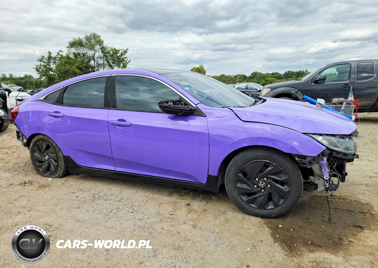 2020 Honda Civic Sport VIN:2HGFC2E86LH539591 - 4