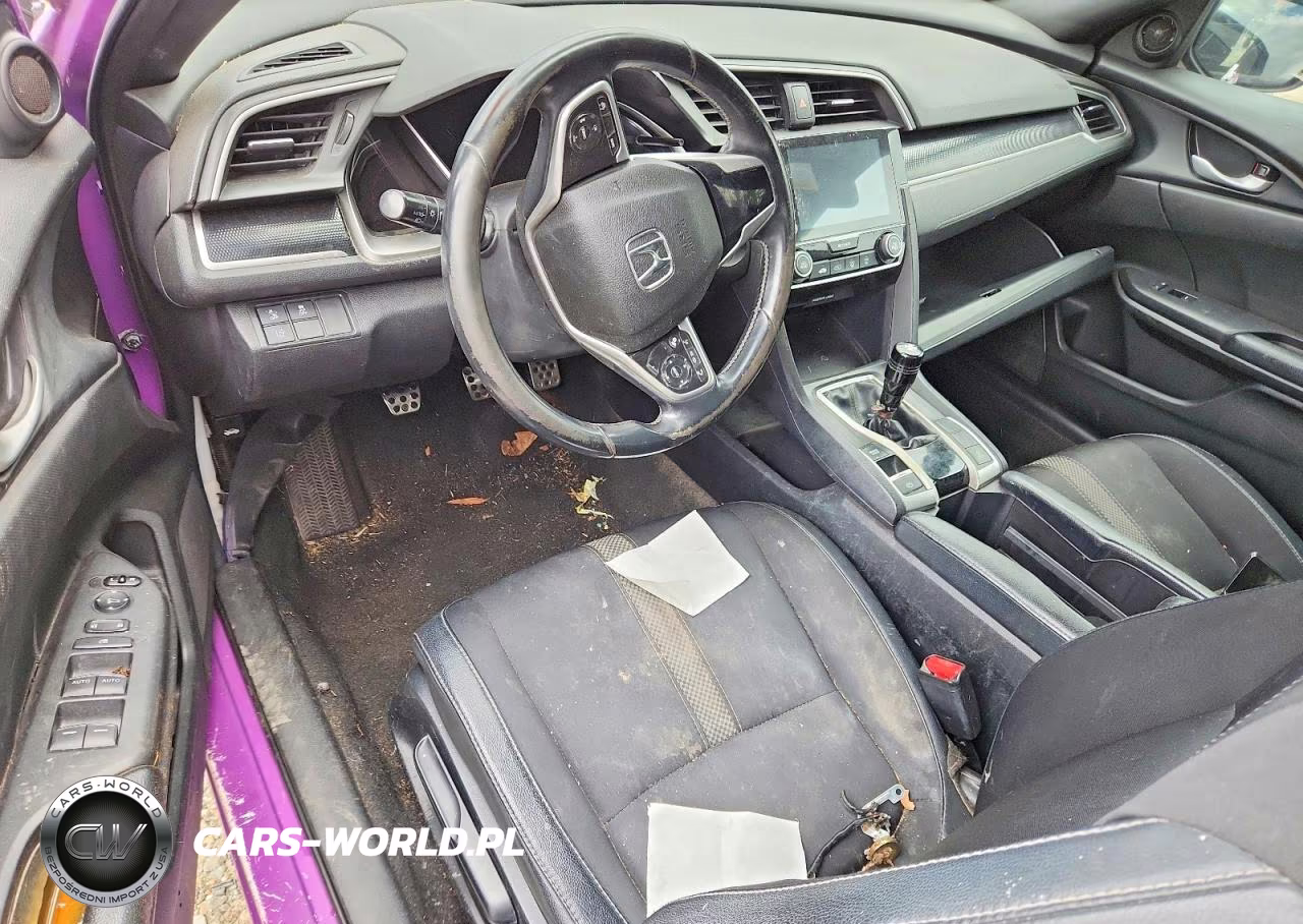 2020 Honda Civic Sport VIN:2HGFC2E86LH539591 - 8