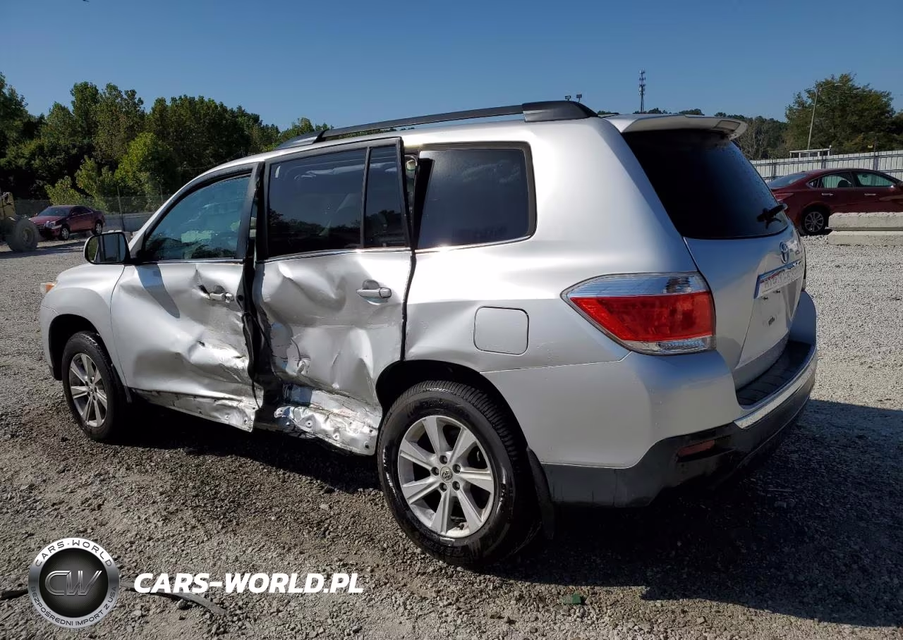 2012 Toyota Highlander Se VIN:5TDBK3EH4CS127452 - 2