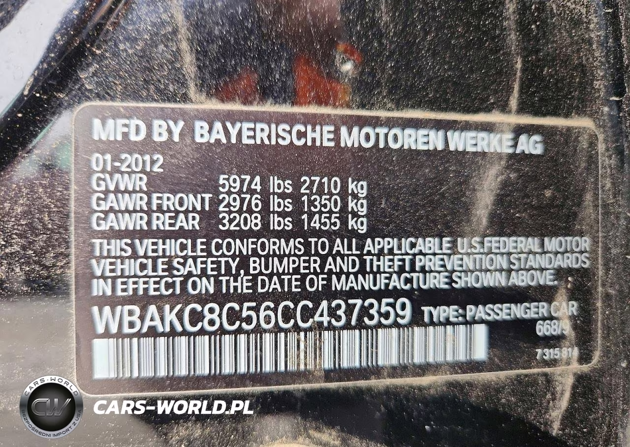 2012 BMW 750 Lxi VIN:WBAKC8C56CC437359 - 13
