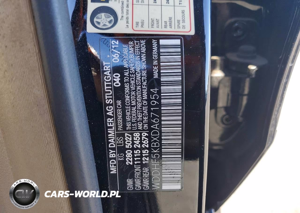 2013 Mercedes-Benz E 350 VIN:WDDHF5KBXDA671954 - 12