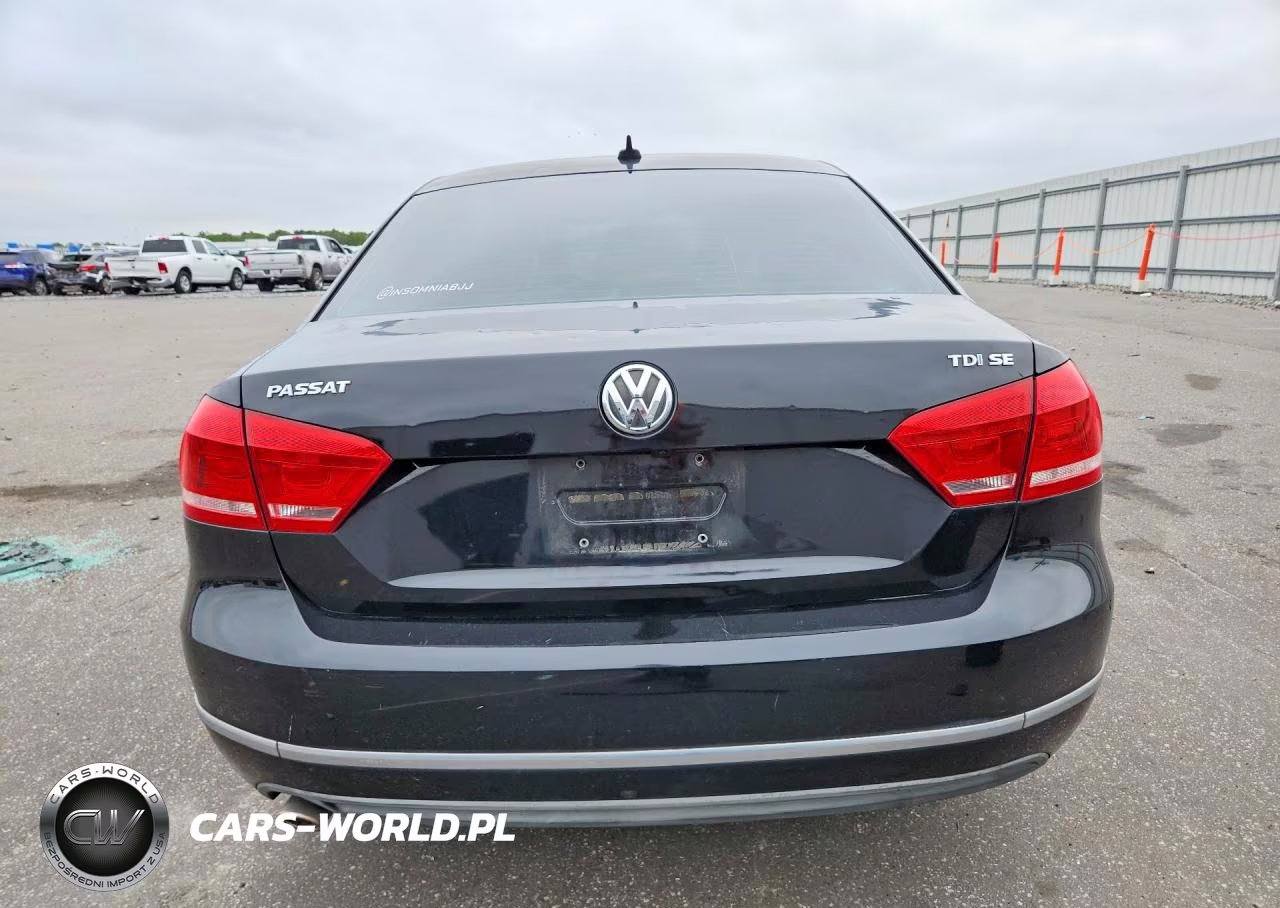 2012 Volkswagen Passat Se VIN:1VWBN7A30EC040867 - 6