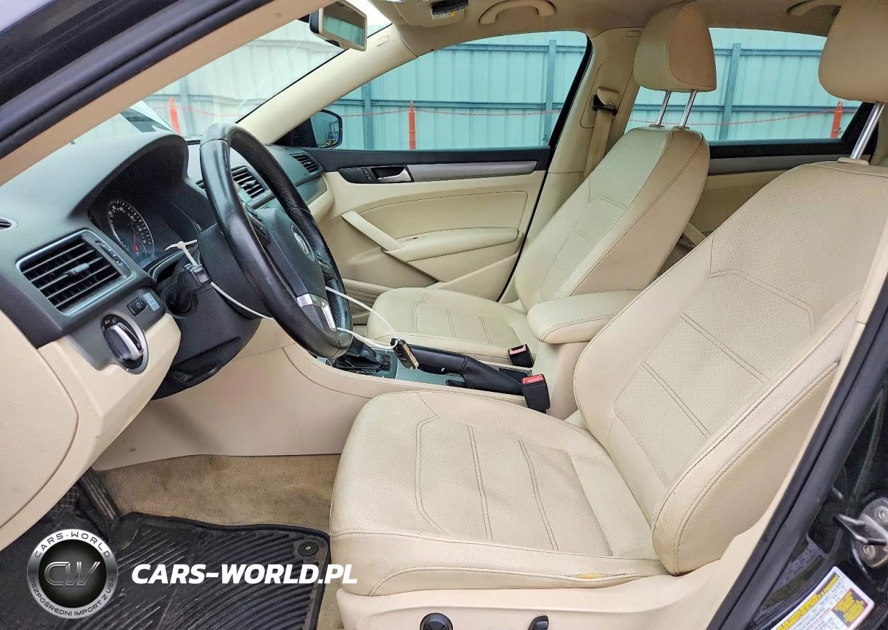 2012 Volkswagen Passat Se VIN:1VWBN7A30EC040867 - 7