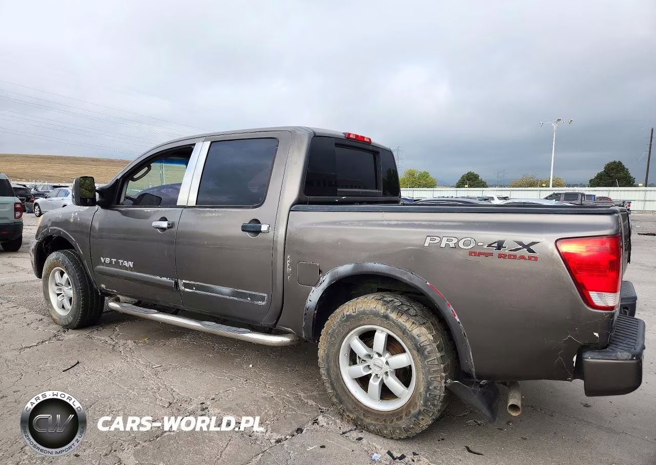 2011 Nissan Titan Sv VIN:1N6AA0ECXBN317596 - 2