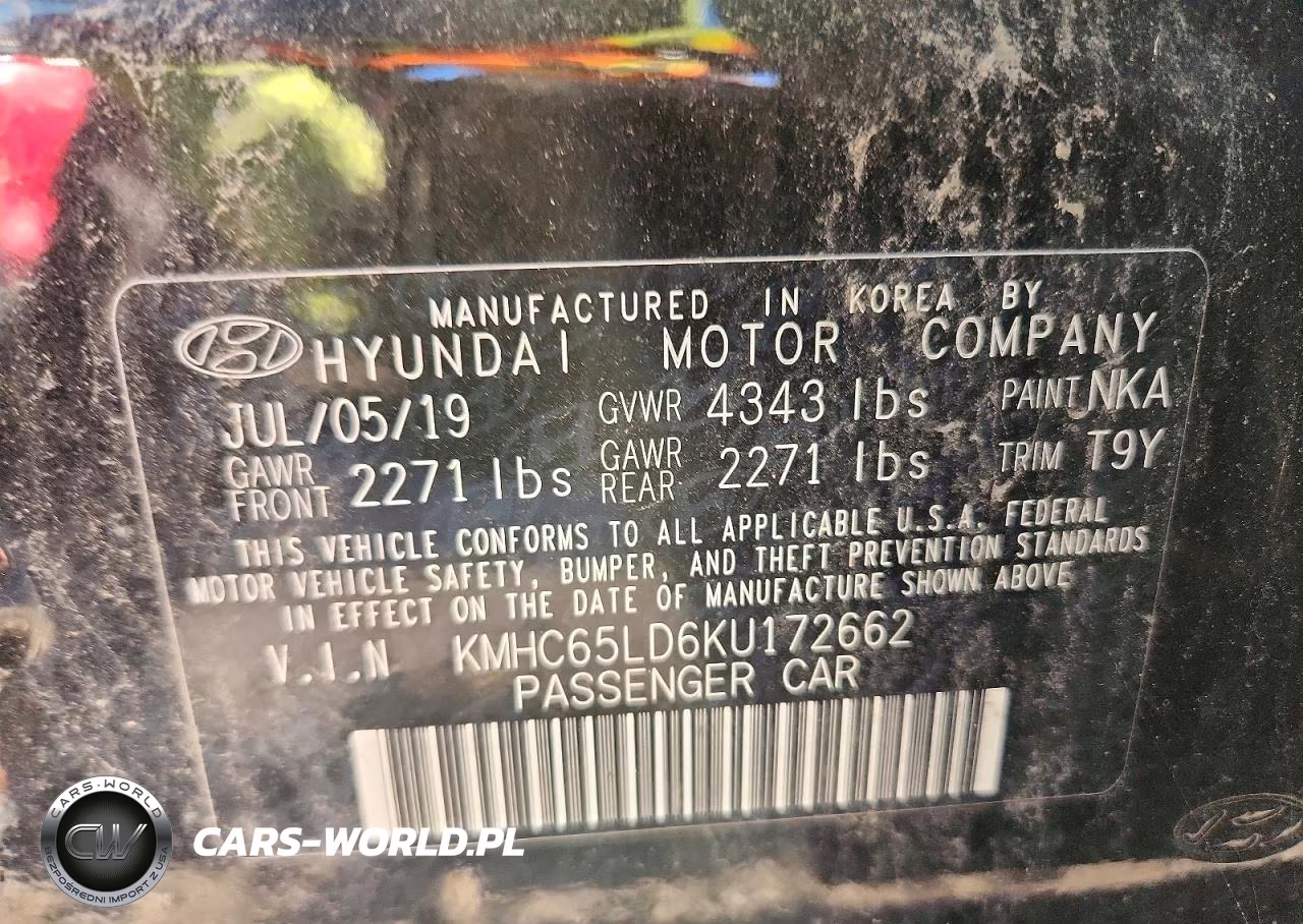 2019 Hyundai Ioniq Plug-In Hybrid Base VIN:KMHC65LD6KU172662 - 12