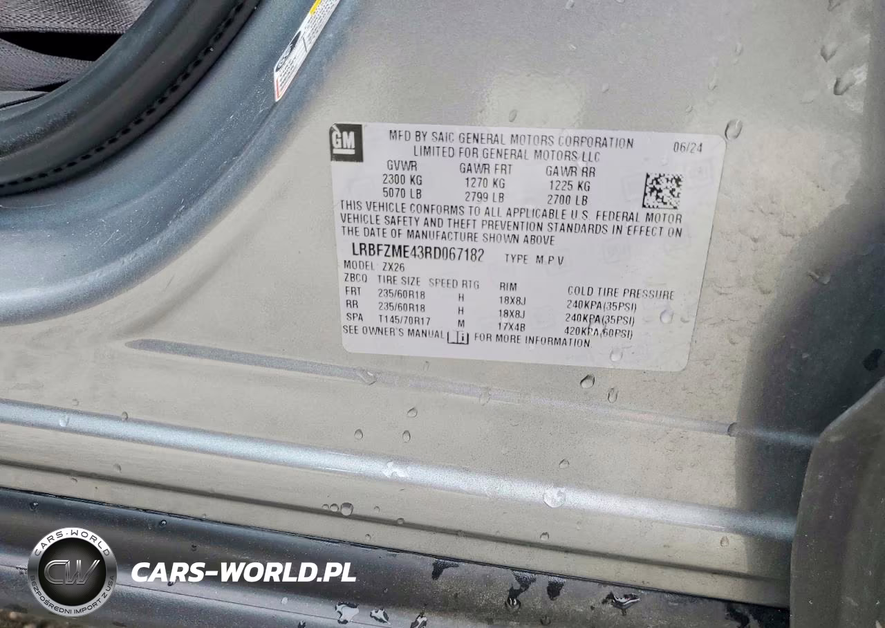 2024 Buick Envision Preferred VIN:LRBFZME43RD067182 - 13