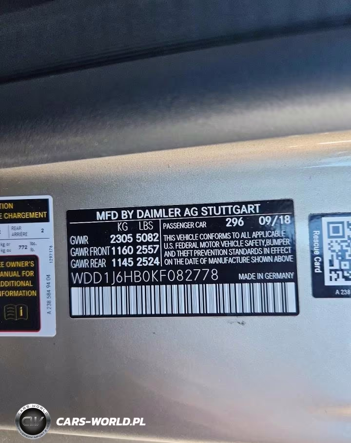 2019 Mercedes-Benz E 450 VIN:WDD1J6HB0KF082778 - 12