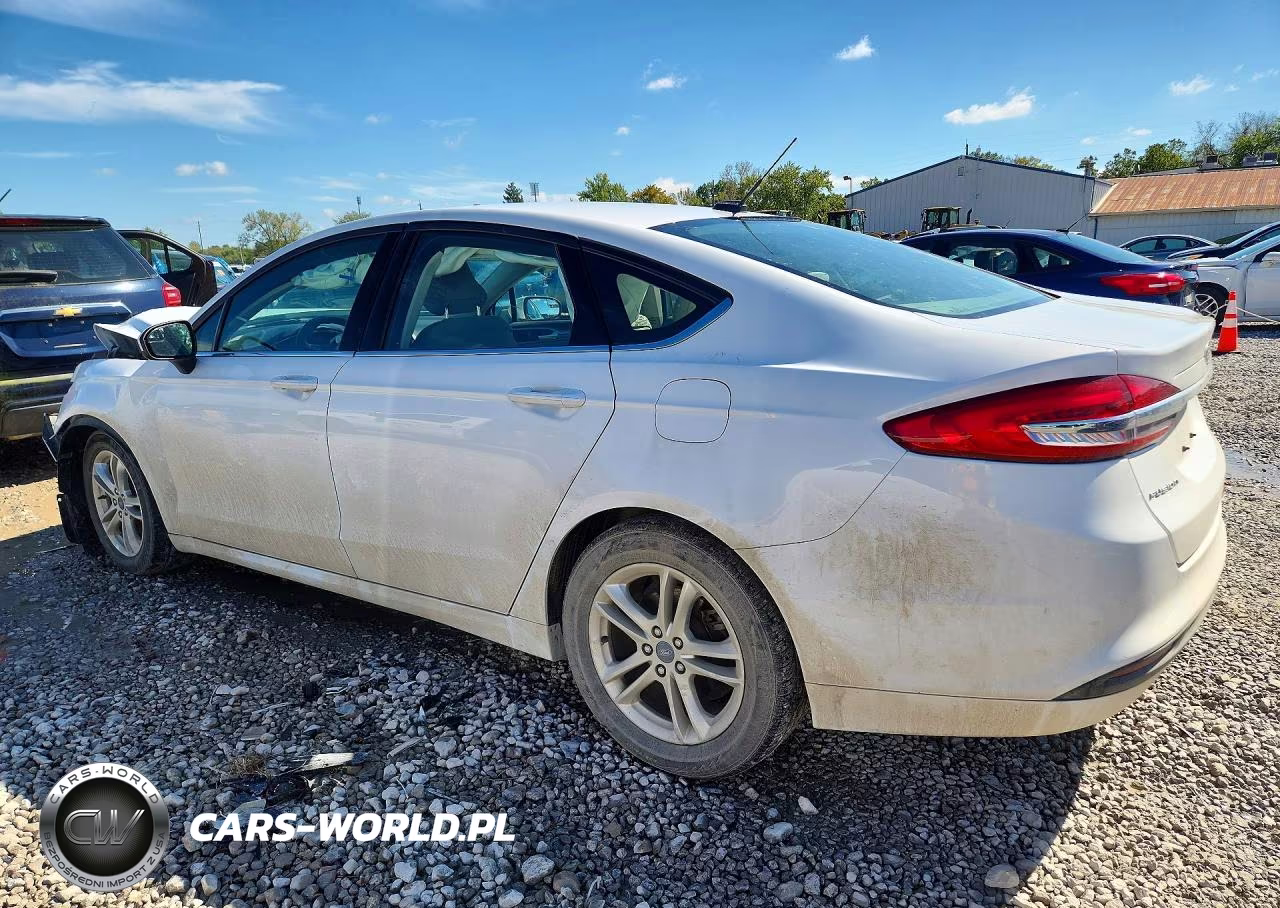 2018 Ford Fusion Se VIN:3FA6P0H75JR226968 - 2