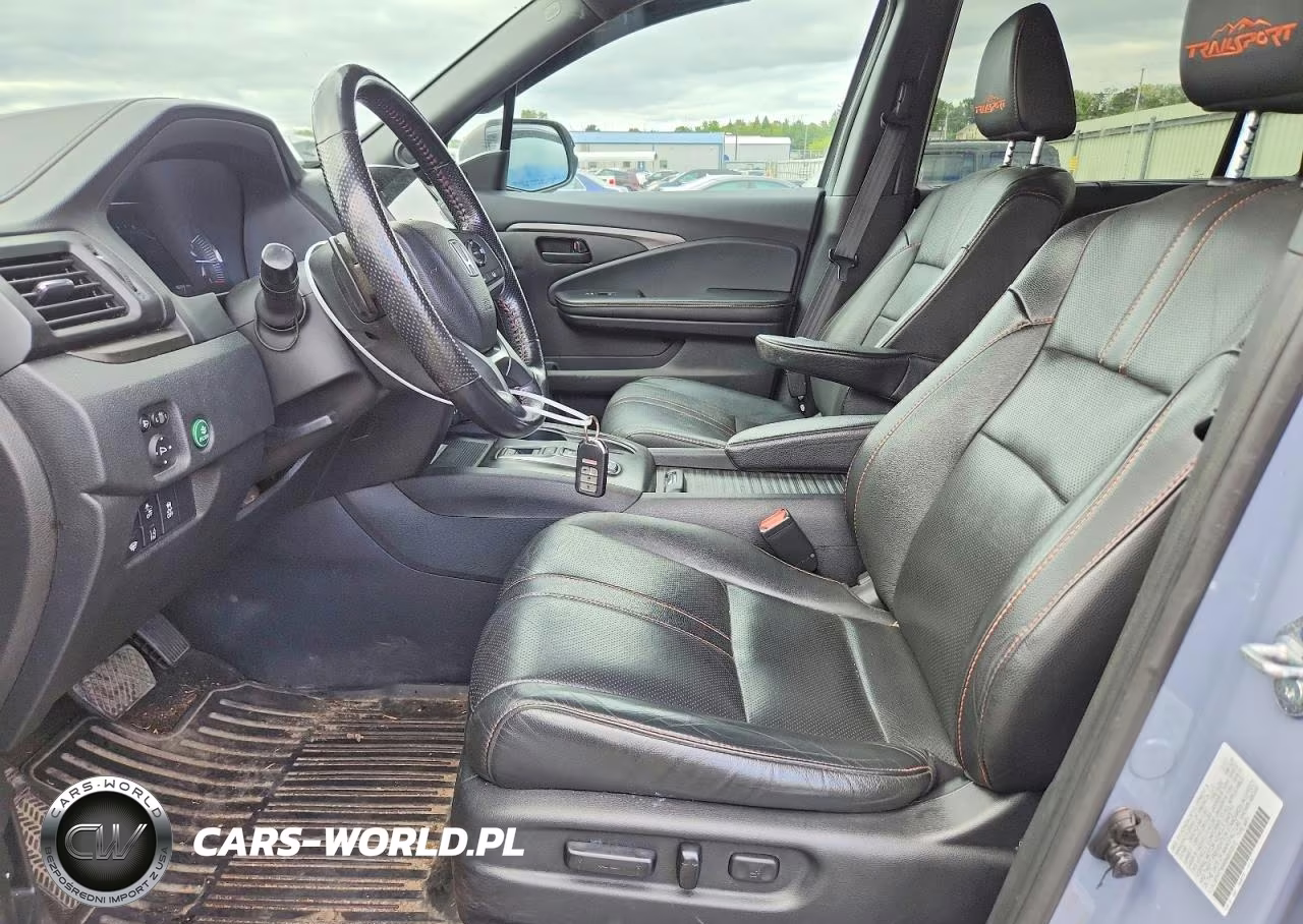2022 Honda Passport Trail Sport VIN:5FNYF8H68NB000510 - 7