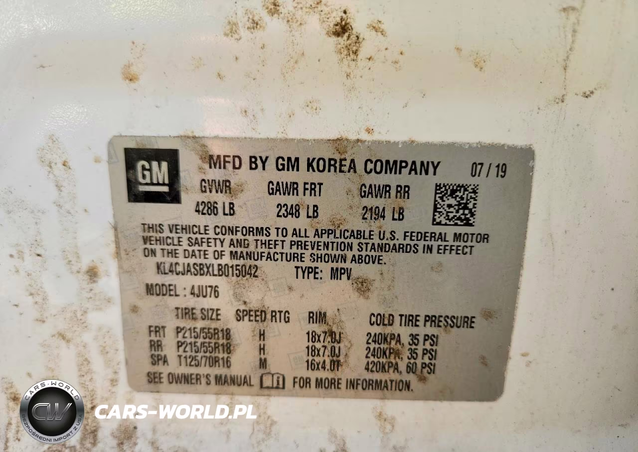 2020 Buick Encore Preferred VIN:KL4CJASBXLB015042 - 12