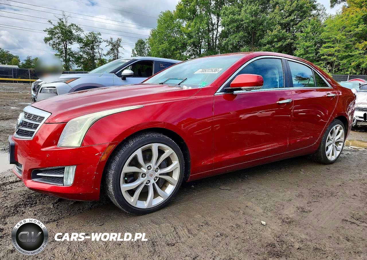2014 Cadillac Ats Performance VIN:1G6AJ5SX0E0107343 - 1